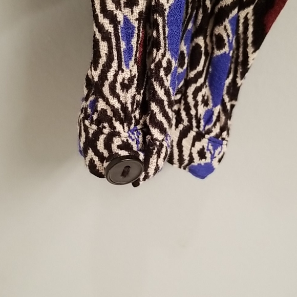 Lucky Brand Long Sleeve Button Down Blouse in L - Picture 8 of 11